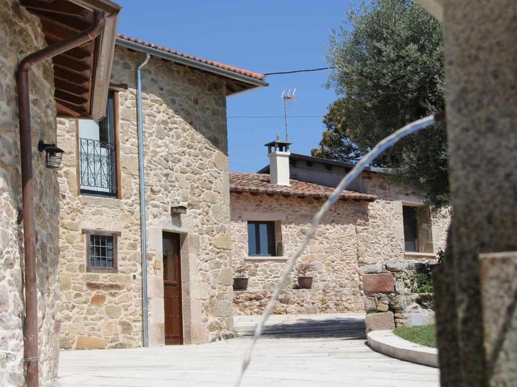 Апартаменты O Muino Casa Ferrador Ribeira Sacra Barantes Экстерьер фото
